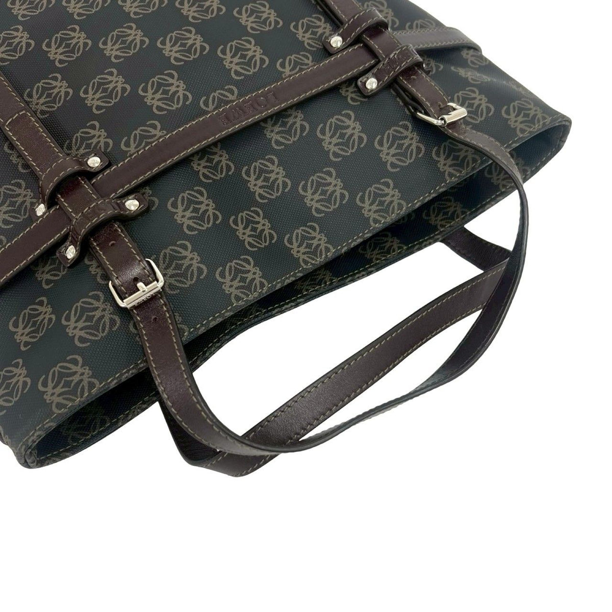 Loewe Anagram Leather Tote Bag