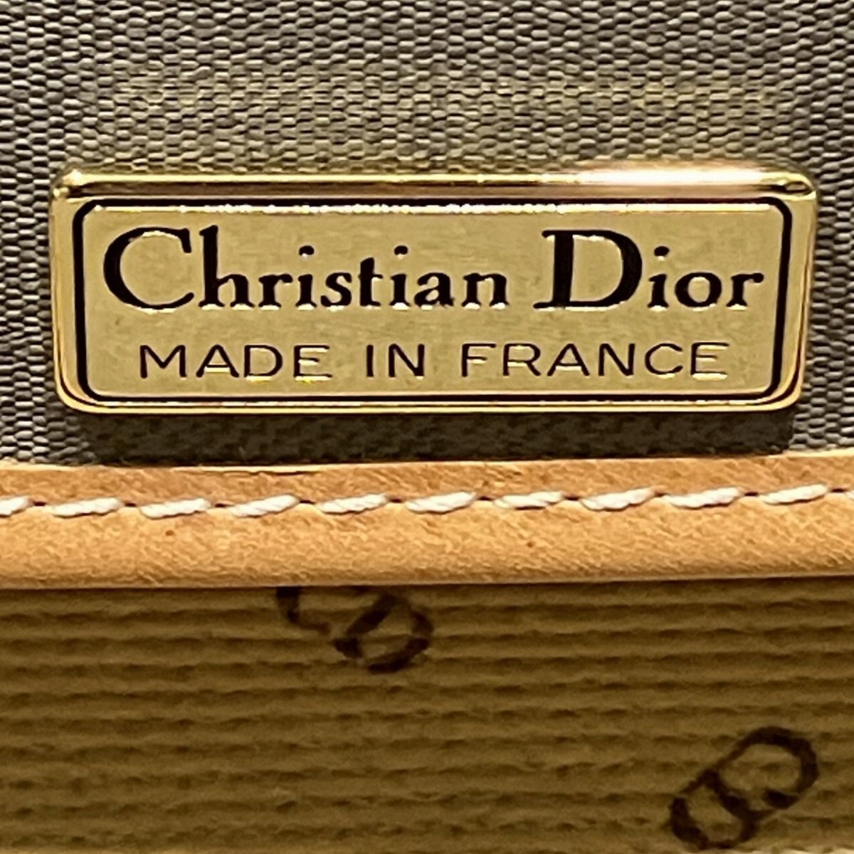 Christian Dior PVC Clutch Bag