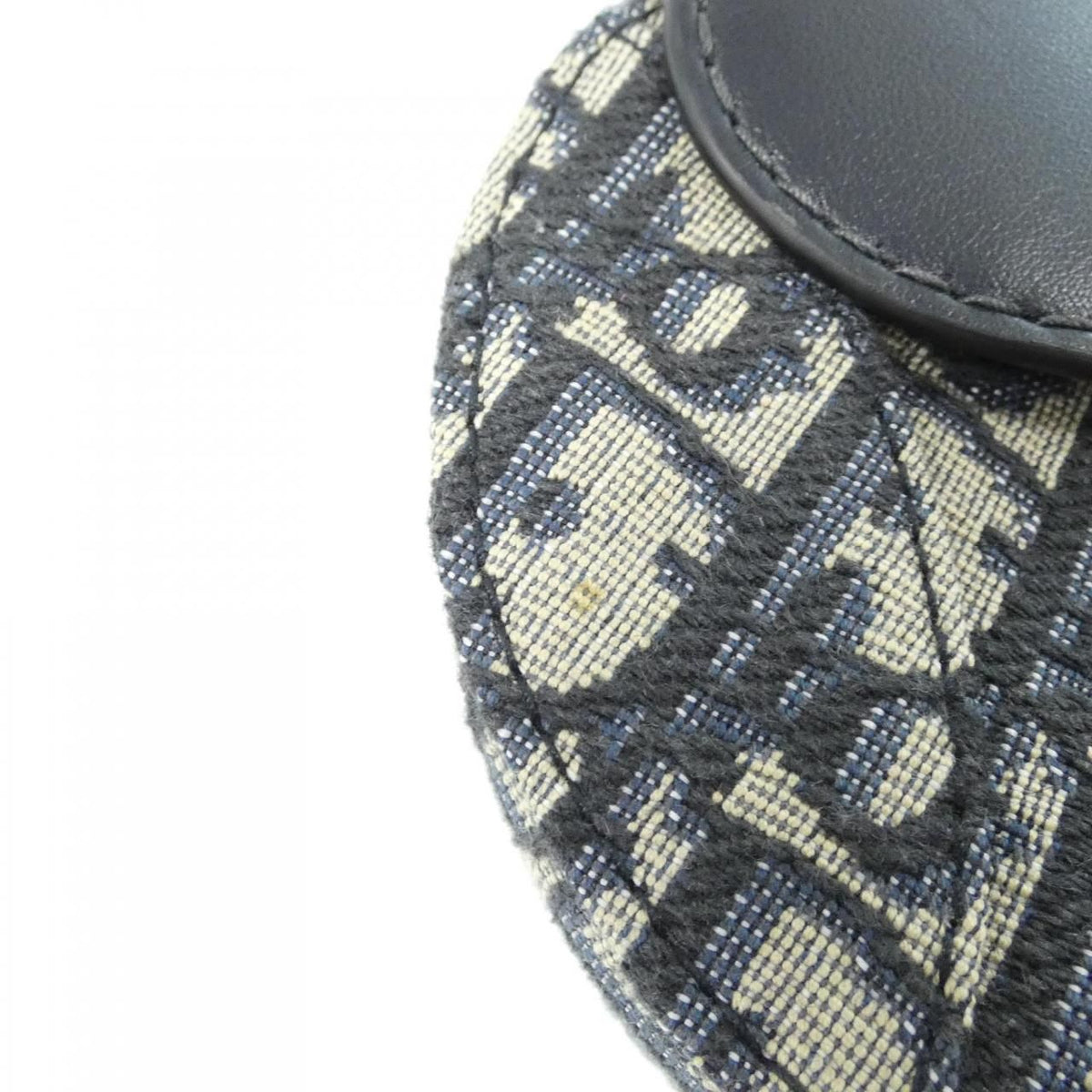 Christian Dior Dior Oblique Canvas Saddle Shoulder Bag