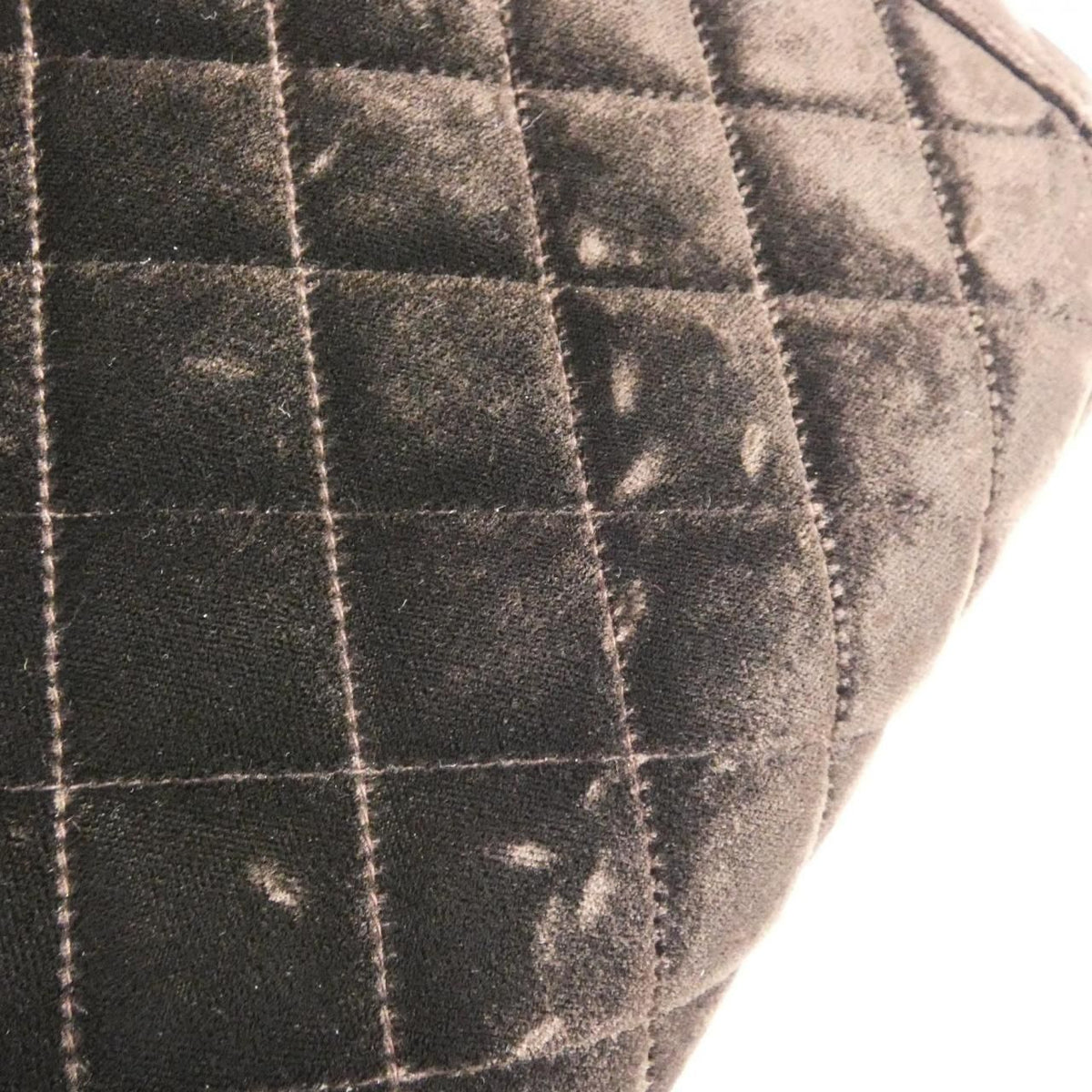 Chanel Velour Shoulder Bag