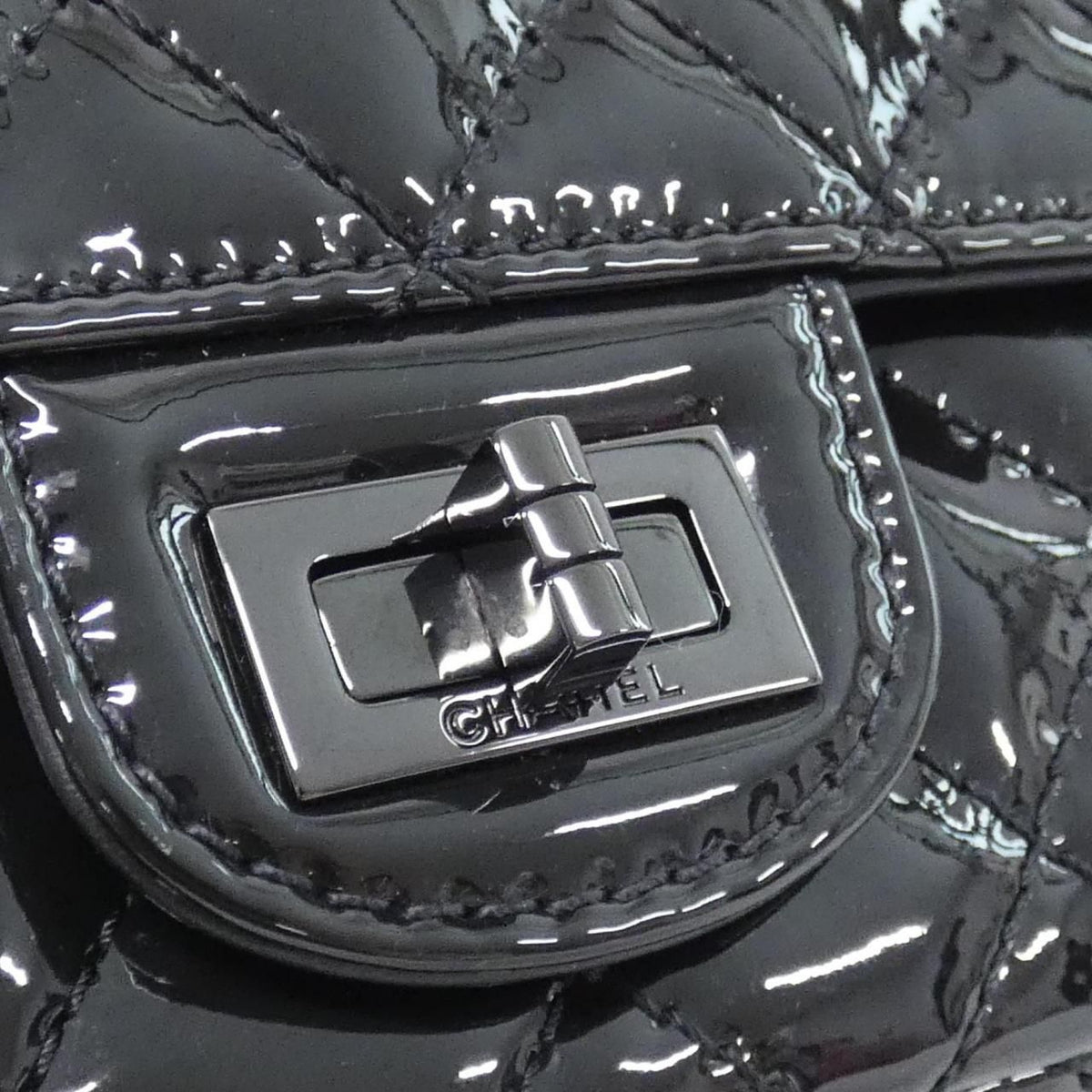 Chanel Patent Leather Shoulder Bag