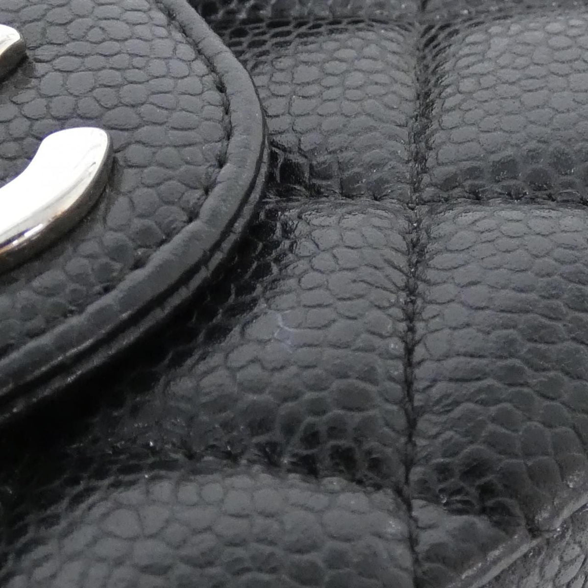 Chanel Caviar Skin Shoulder Bag