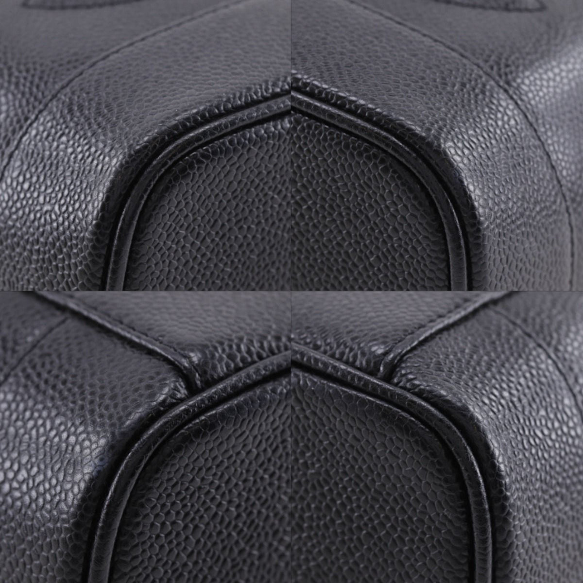 Chanel Coco Mark Leather Handbag