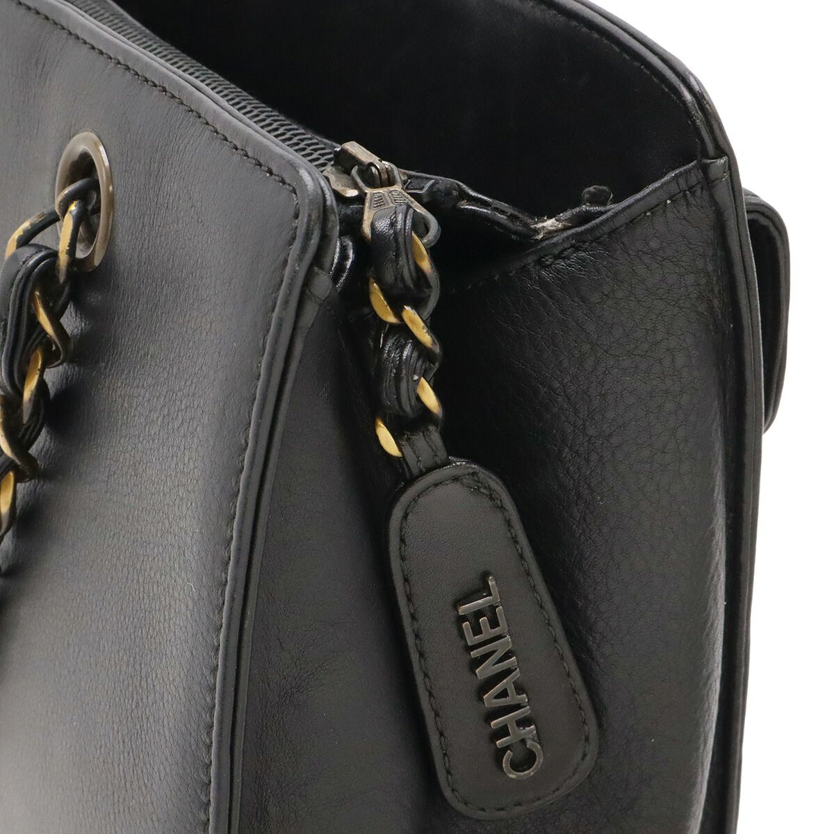 Chanel Leather Tote Bag