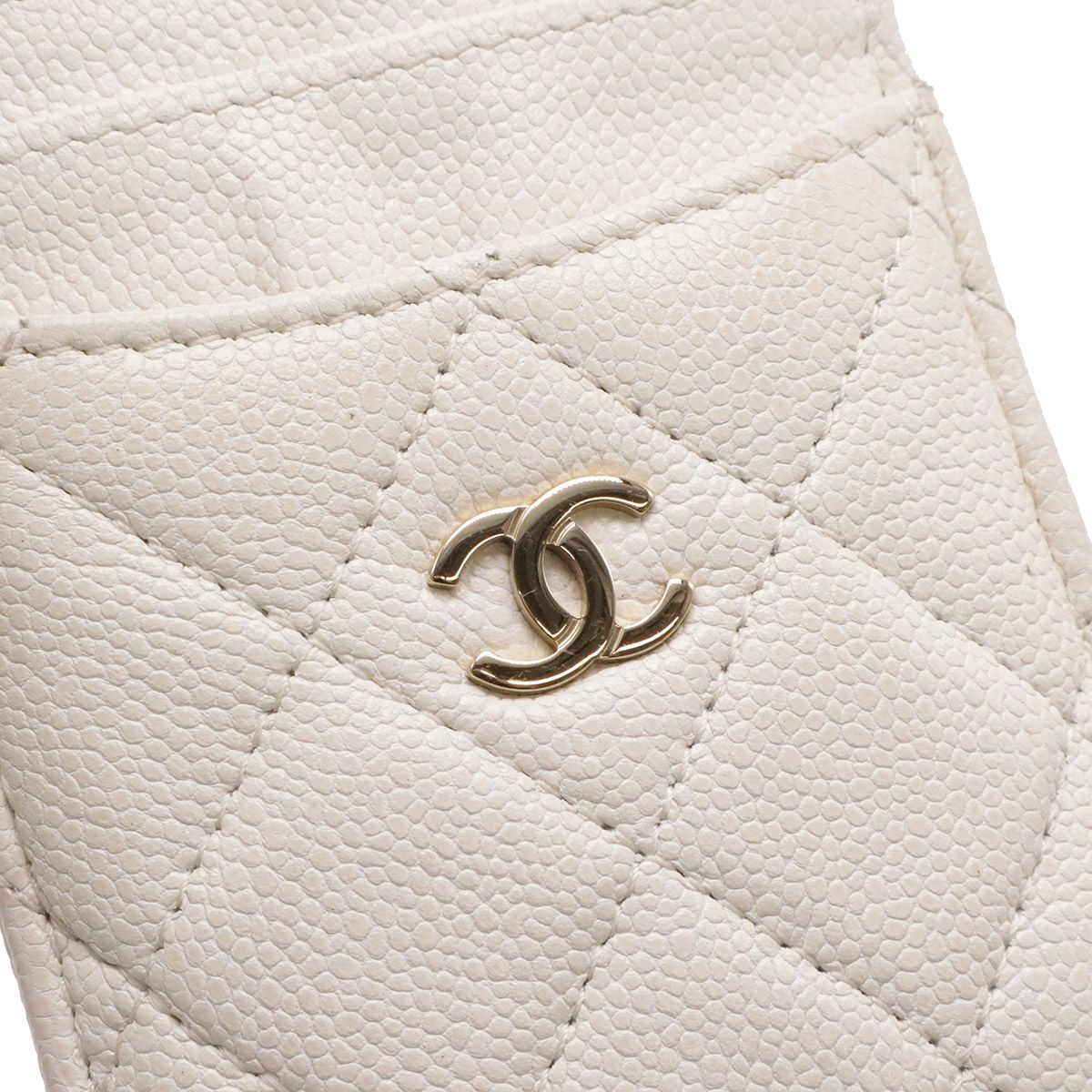 Chanel Caviar Leather Card Case