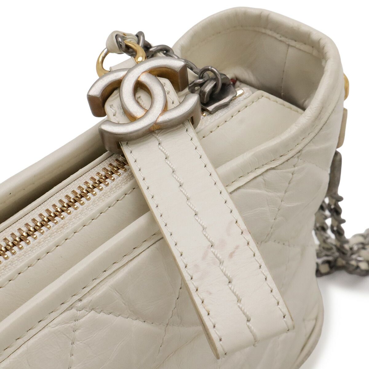 Chanel Gabrielle Small Hobo Leather Shoulder Bag