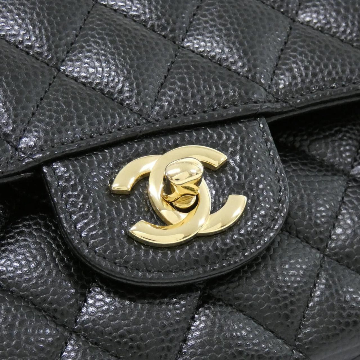 Chanel Caviar Skin Shoulder Bag