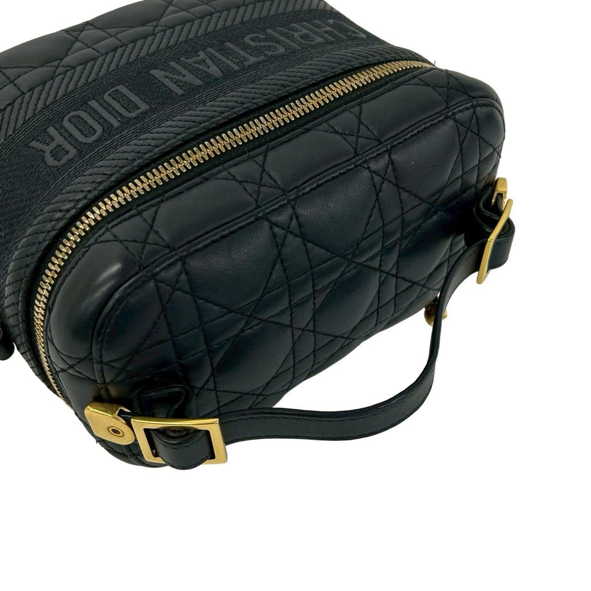 Christian Dior Cannage Leather 2way Shoulder Bag