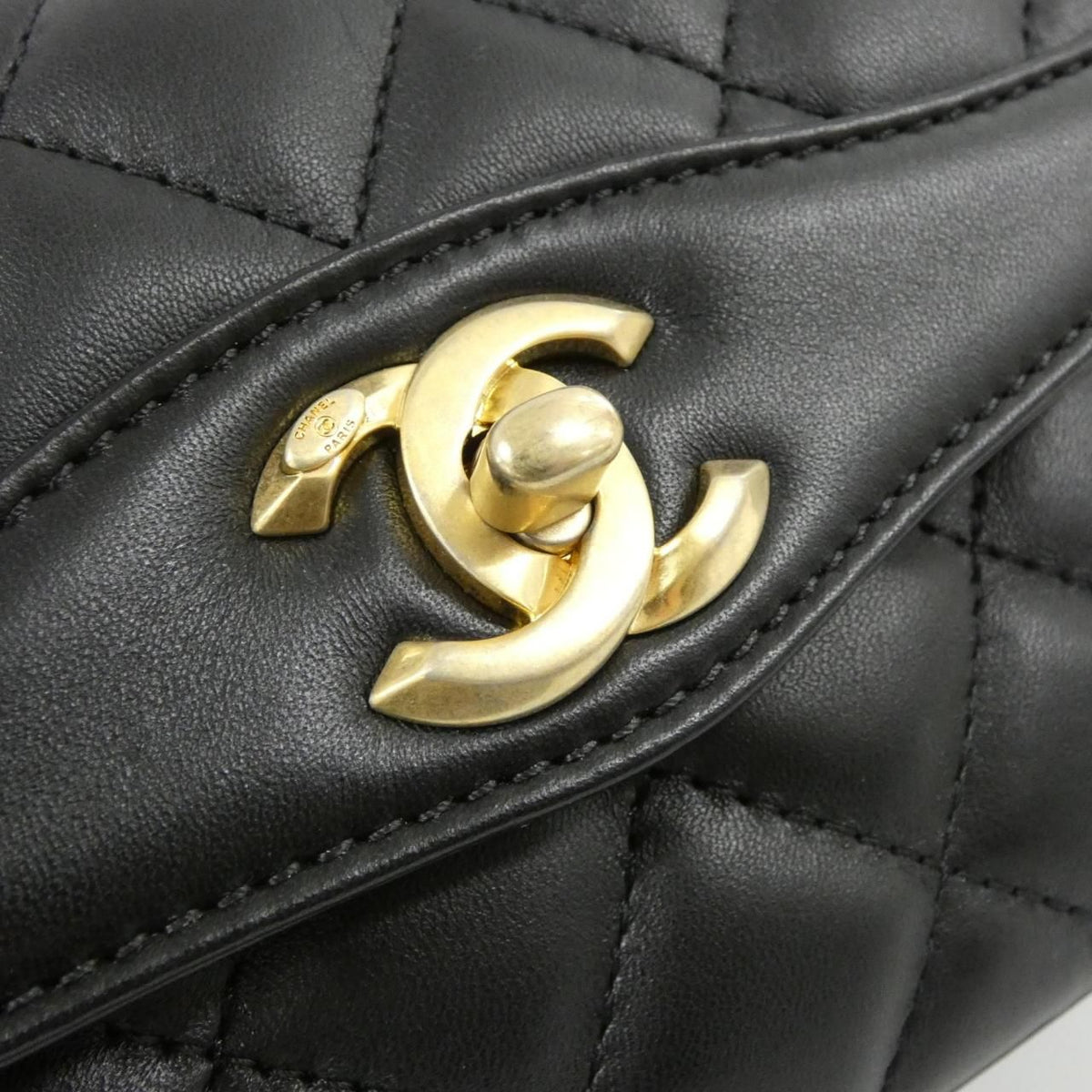 Chanel Lambskin Shoulder Bag