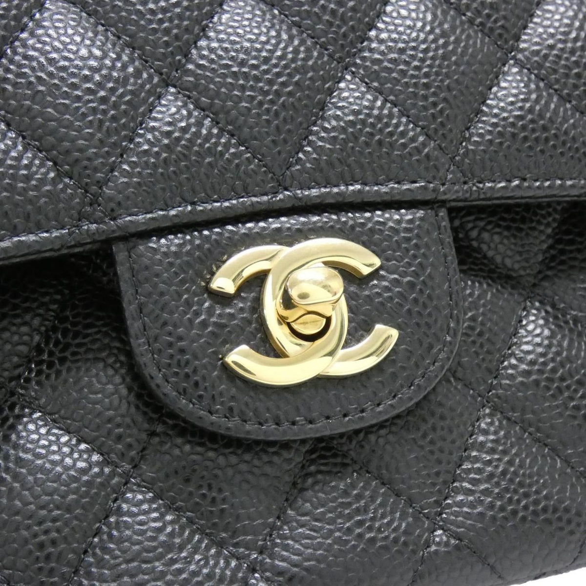 Chanel Caviar Skin Shoulder Bag