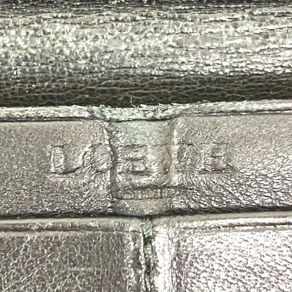Loewe Anagram Leather Long Bifold Wallet