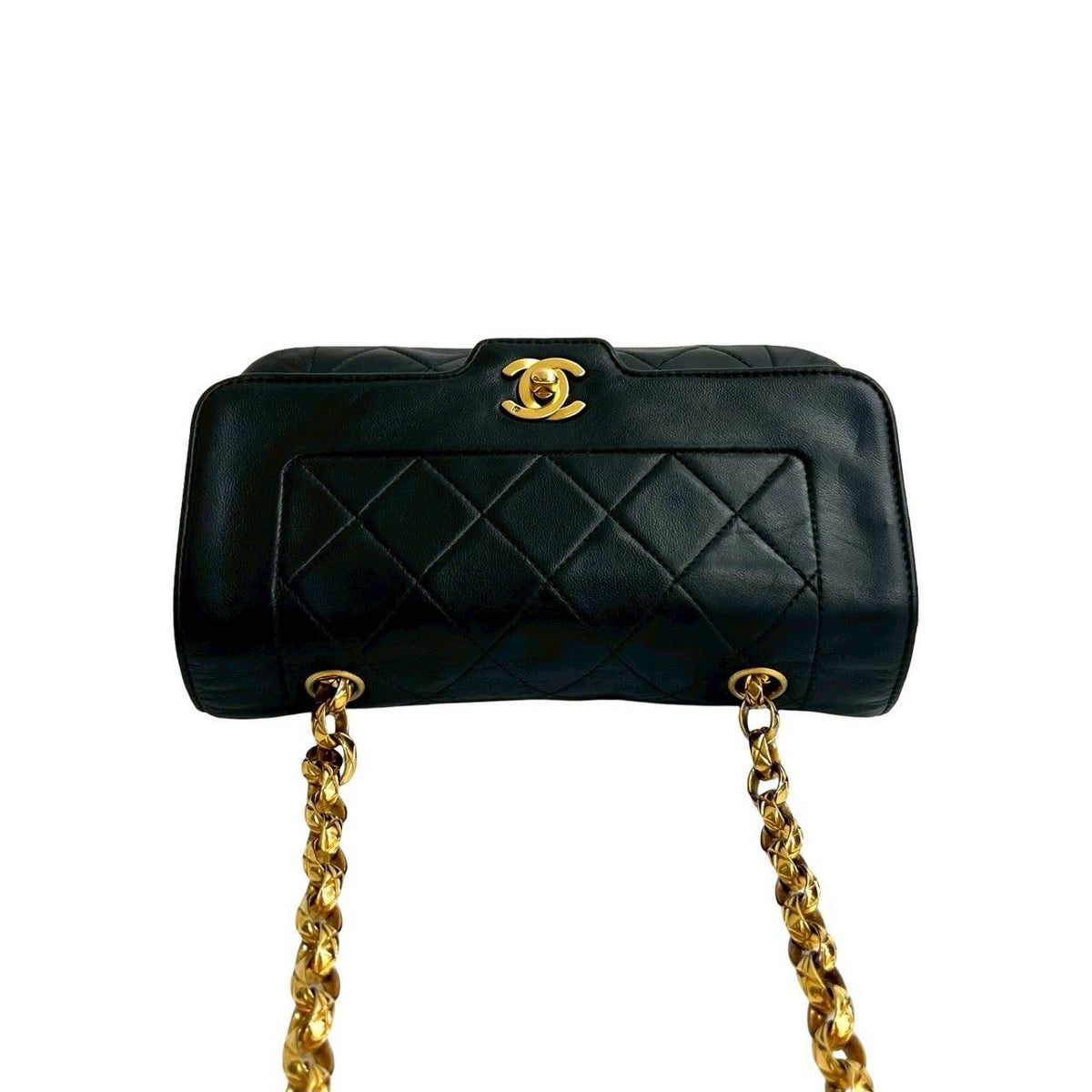 Chanel Diana Flap Lambskin Shoulder Bag