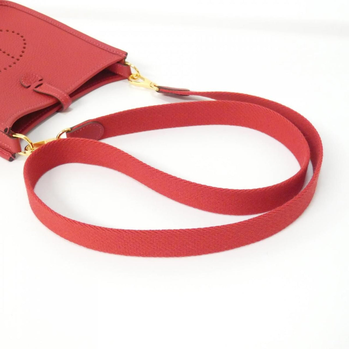 Hermes Evelyn Amazon Taurillon Clemence Shoulder Bag