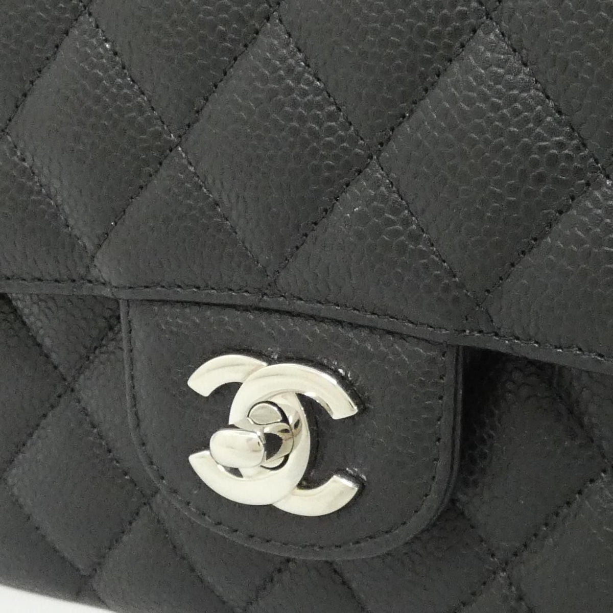Chanel Caviar Skin Shoulder Bag