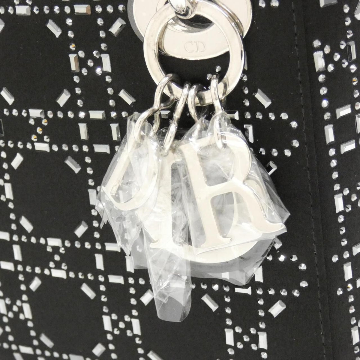 Christian Dior Lady Dior Satin Handbag