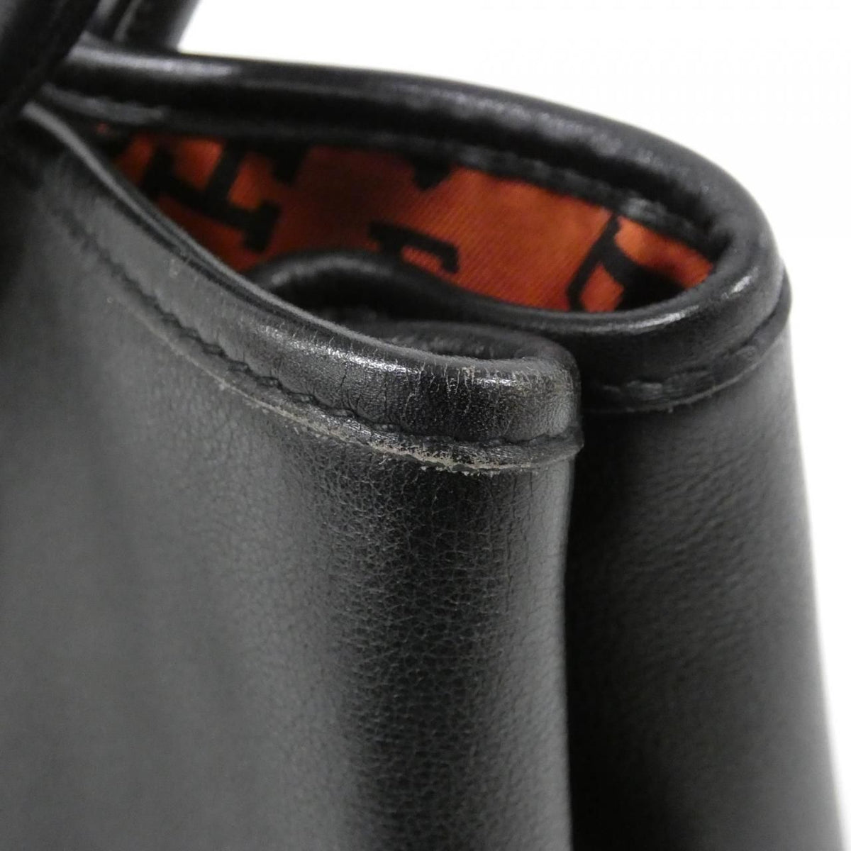 Hermes Garden Twilly leather silk tote bag