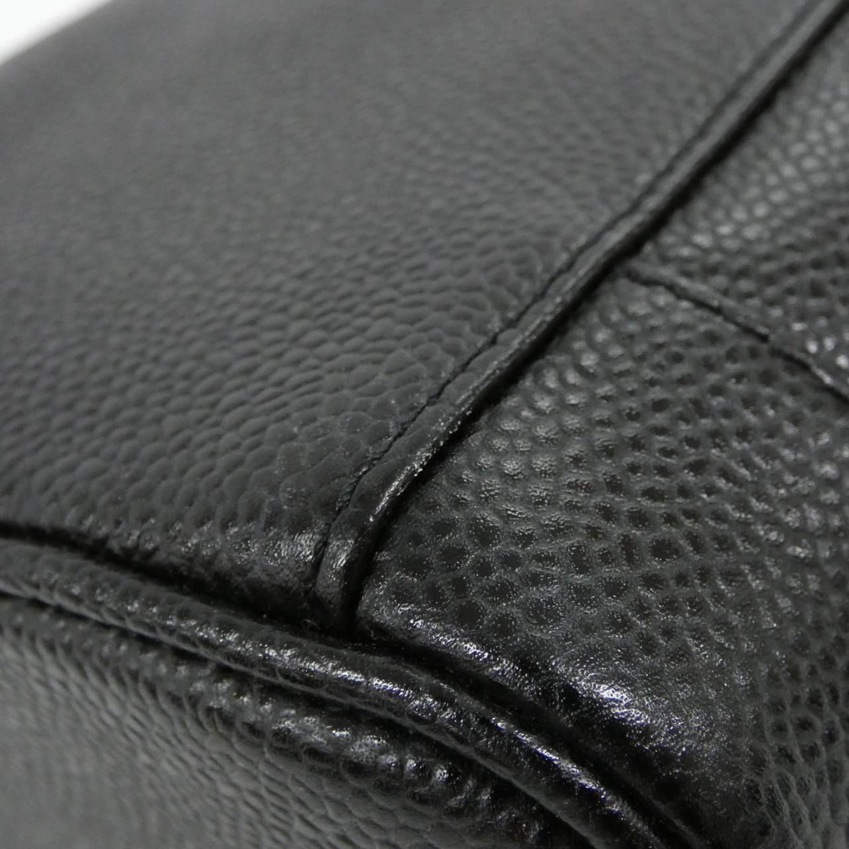 Chanel Grained Calfskin Handbag