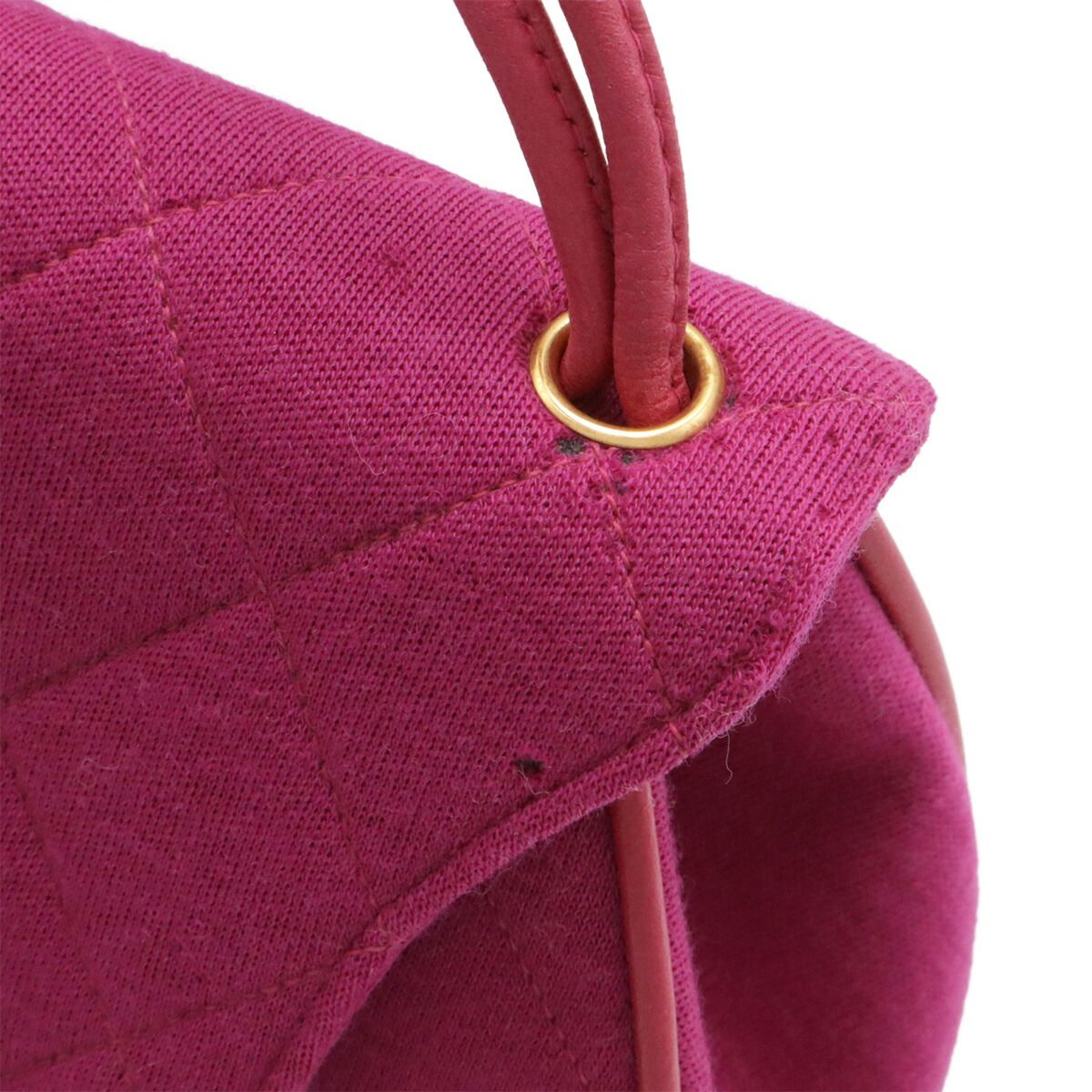 Chanel Matelasse Cotton Handbag
