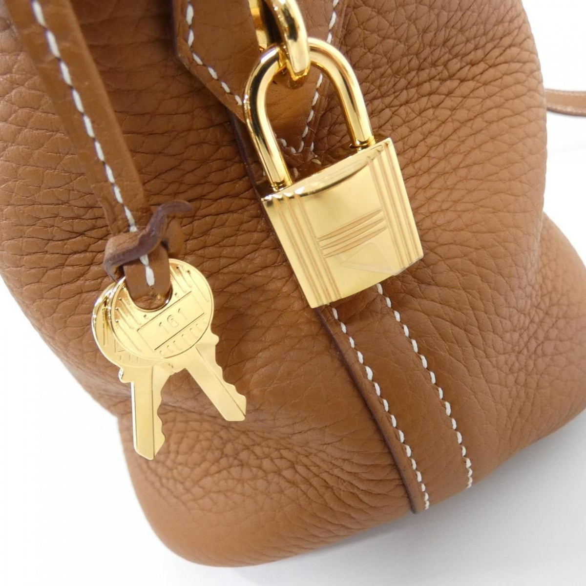 Hermes Bolide31 Clemence Leather Handbag