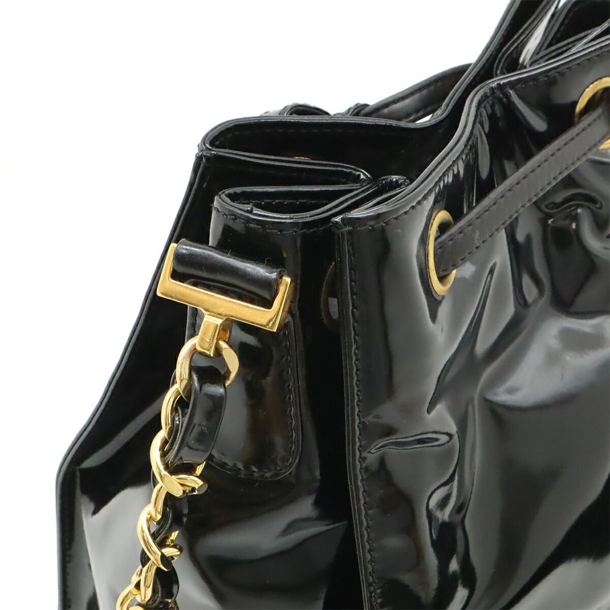 Chanel Patent Leather Shoulder Bag