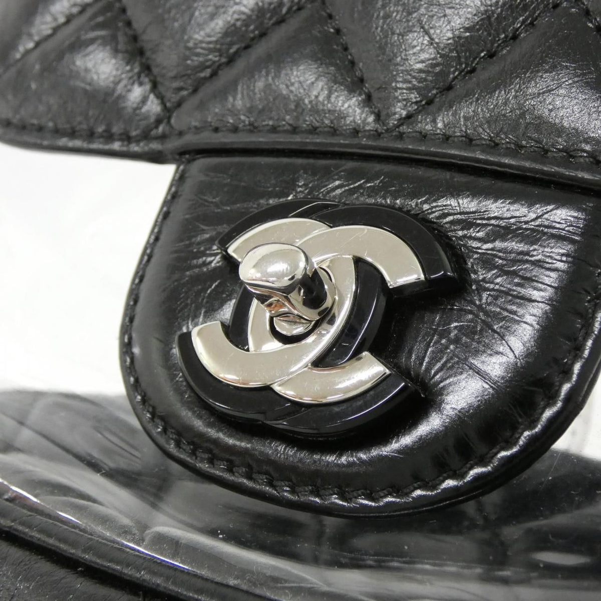 Chanel Calf PVC Shoulder Bag