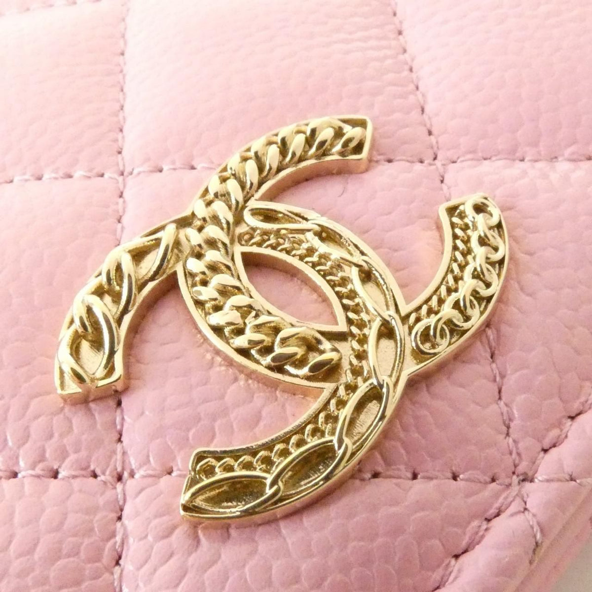 Chanel Caviar Skin Wallet