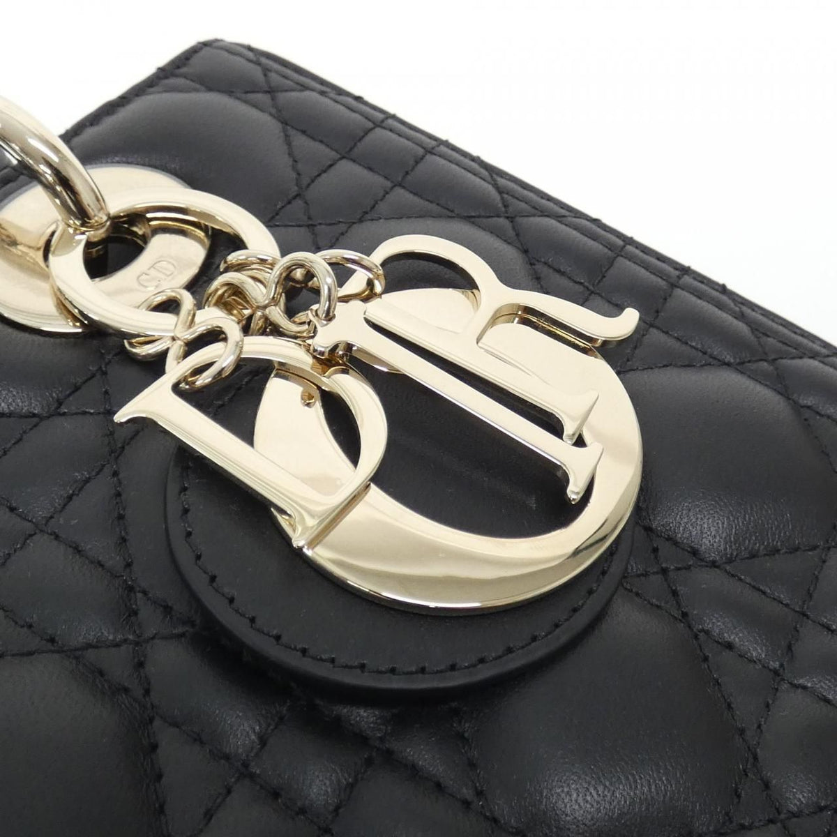 Christian Dior Lady Dior Lambskin Handbag