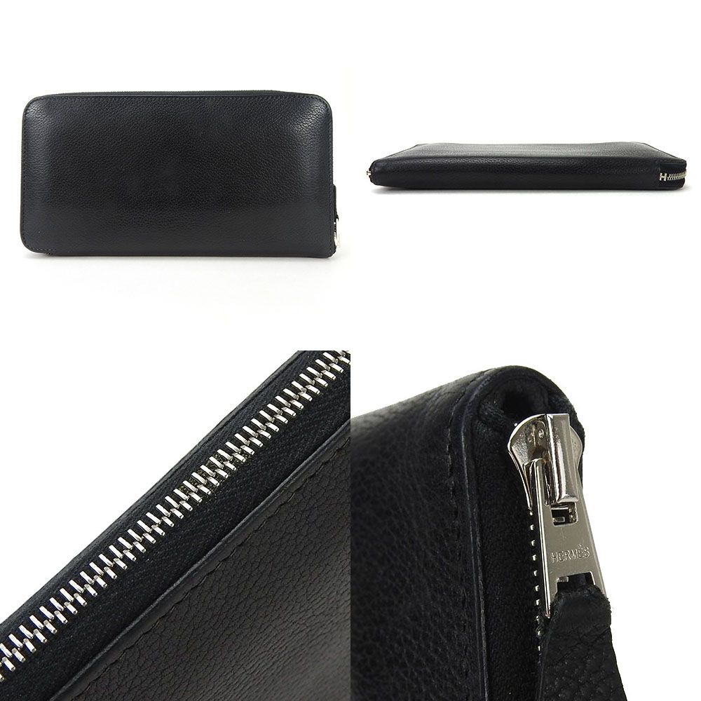 Hermes Azap Long Classic Leather Long Wallet