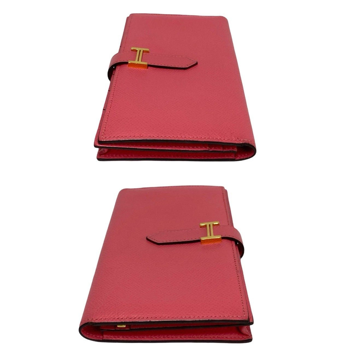 Hermes Bearn Soufflet Epsom long wallet