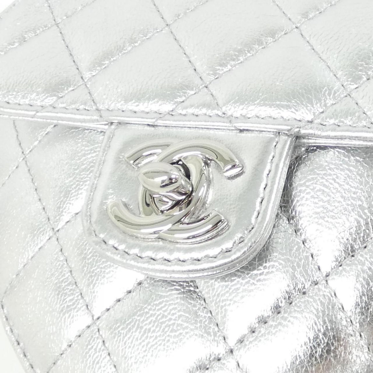 Chanel Metallic Lambskin Shoulder Bag
