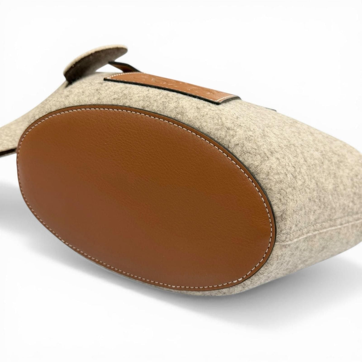 Loewe Felt Leather Handbag