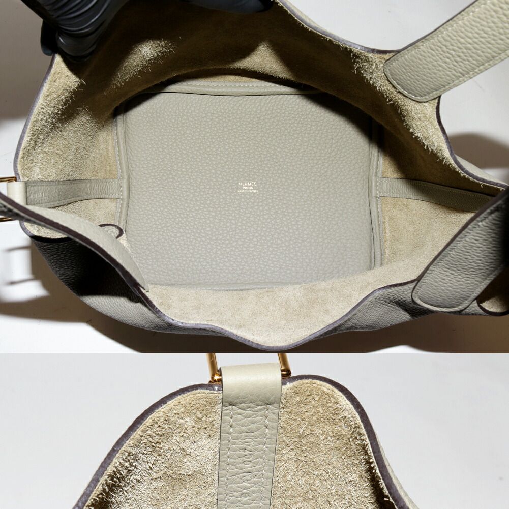 Hermes Picotin Lock MM Clemence Handbag