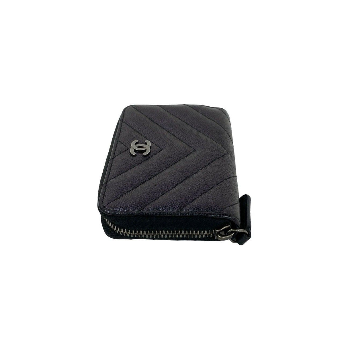 Chanel Caviar Leather Coin Case