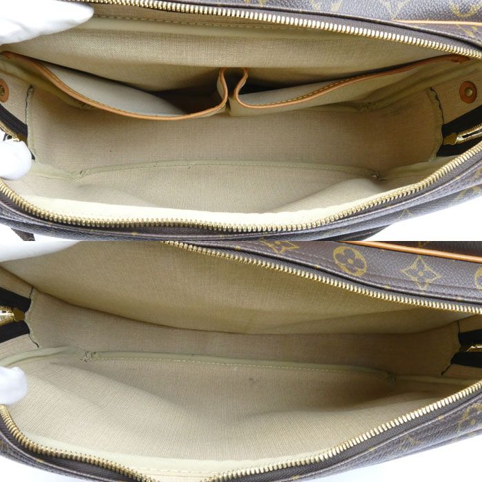 Louis Vuitton Reporter GM Monogram Shoulder Bag