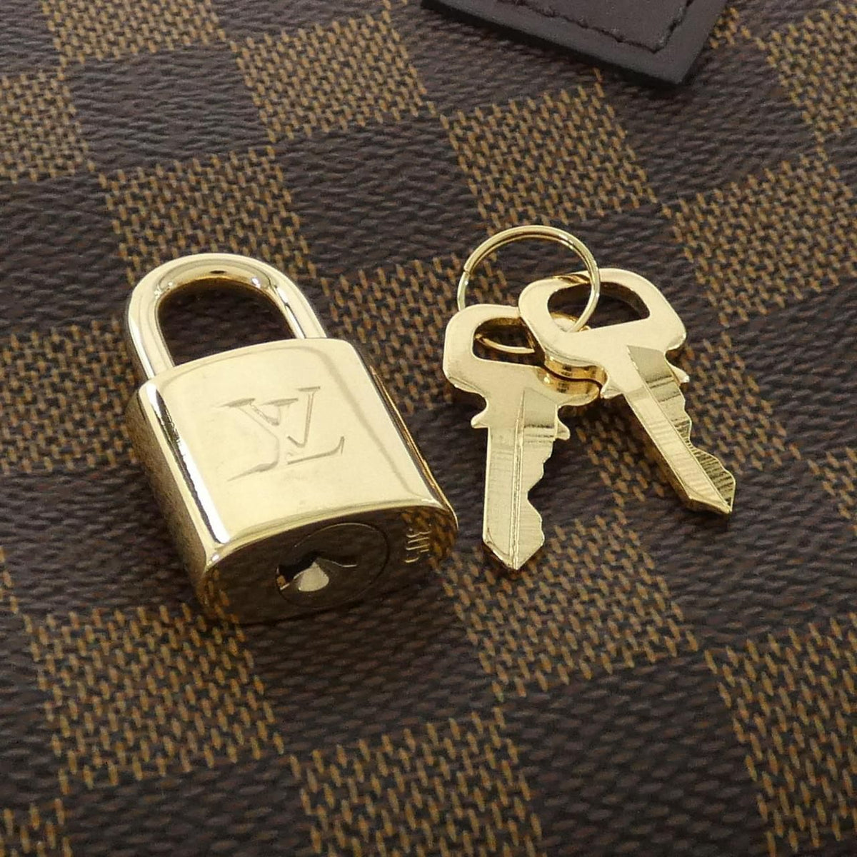 Louis Vuitton Damier Speedy Bandouliere Boston Bag