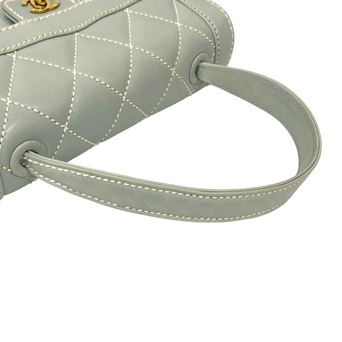 Chanel Matelasse Coco Wild Stitch Leather Handbag