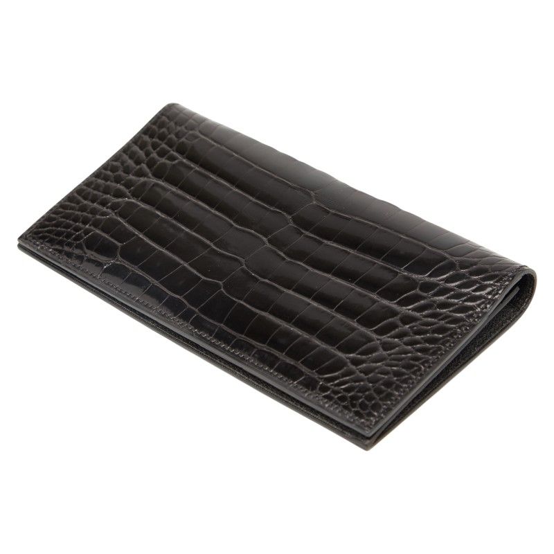 Hermes MC2 Fleming Alligator Long Wallet