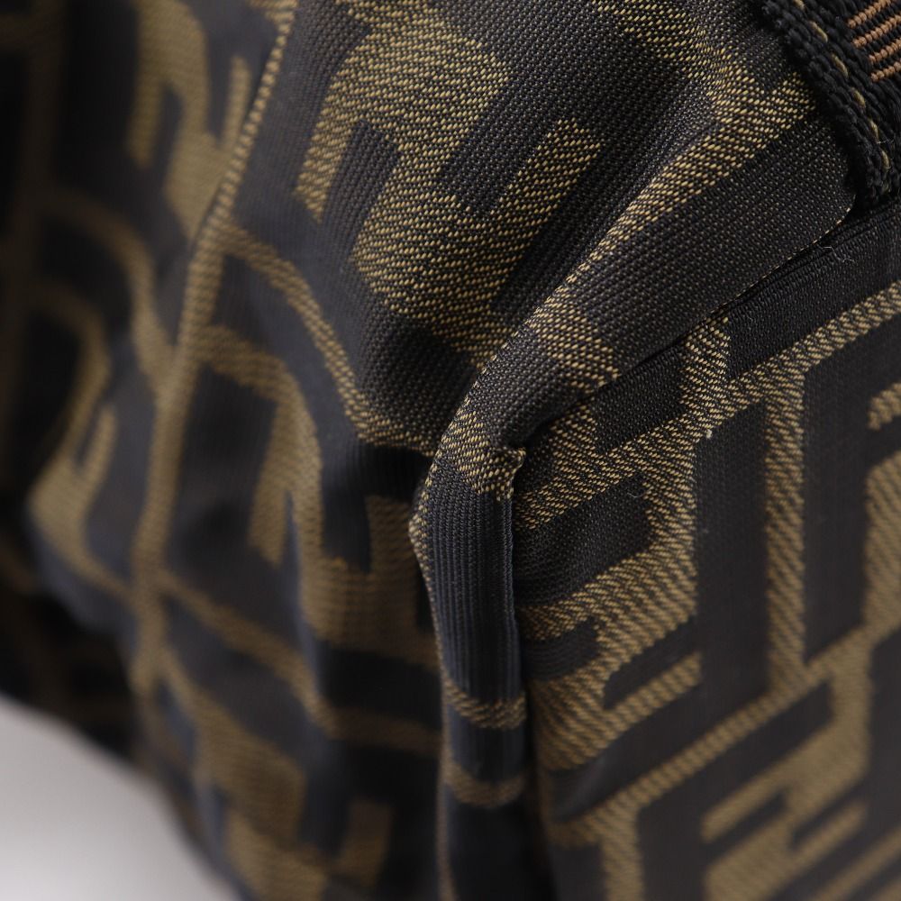 Fendi Zucca Nylon Canvas Handbag