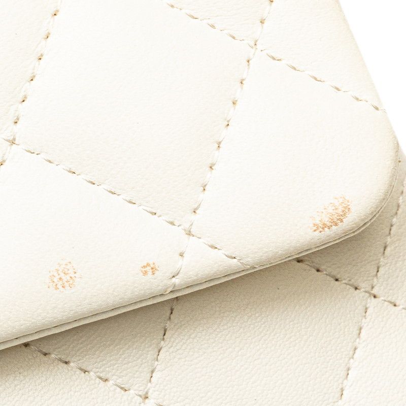 Chanel Coco Mark Double Flap Matelass 25 Lambskin Shoulder Bag