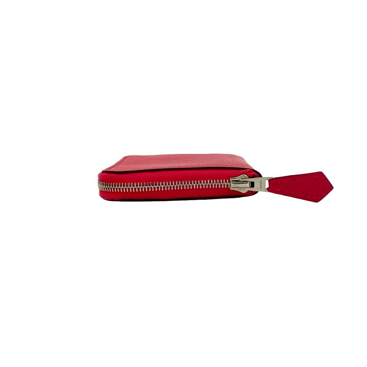 Hermes Azap Silk in leather coin card case