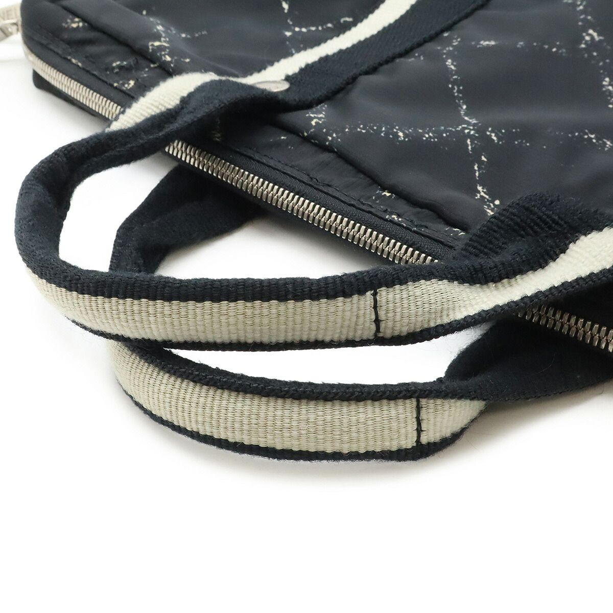 Chanel Travel Line Nylon Handbag