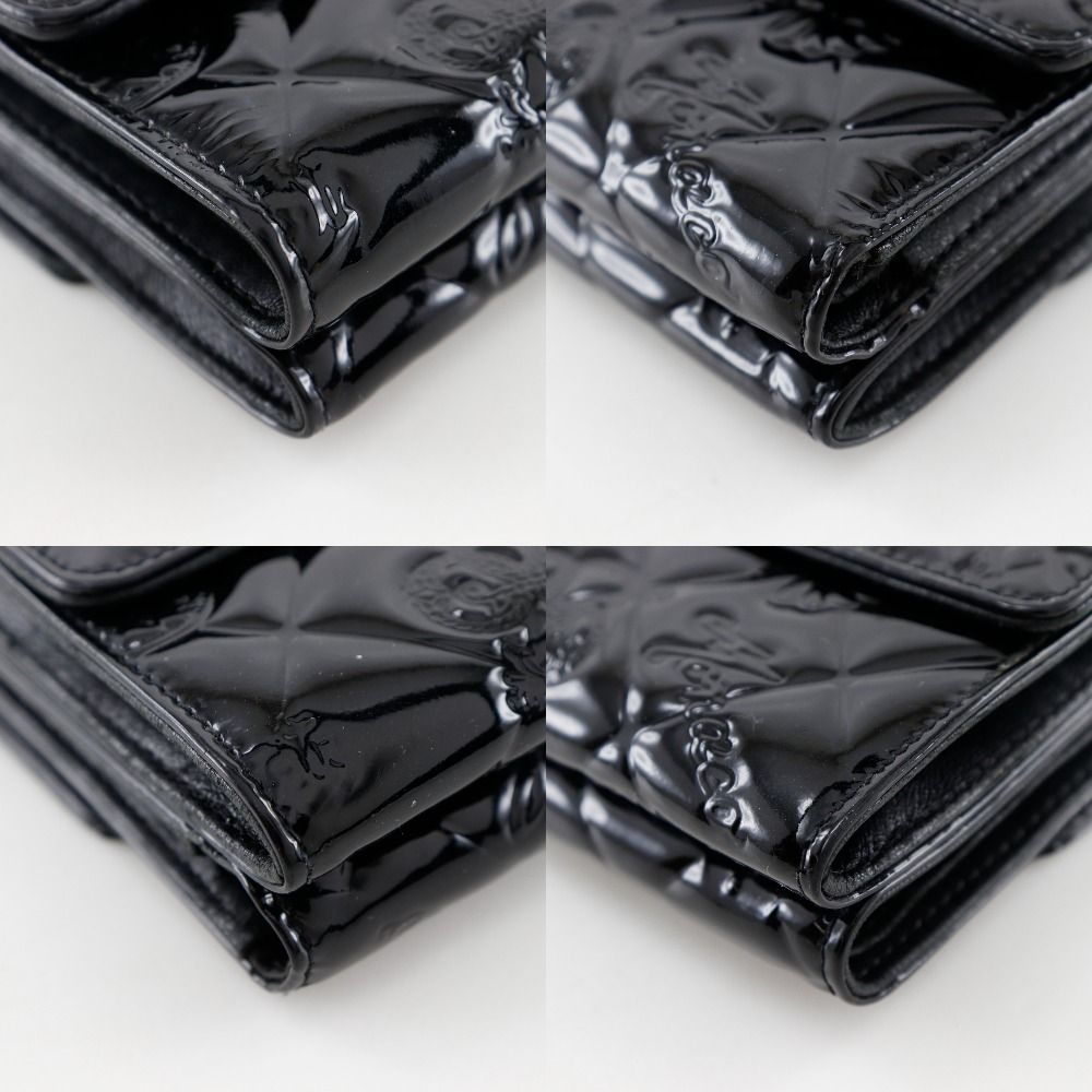 Chanel Icon Line Patent Leather Wallet