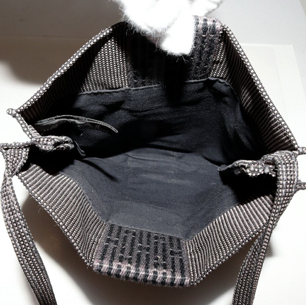 Hermes Herline Pochette Canvas Shoulder Bag