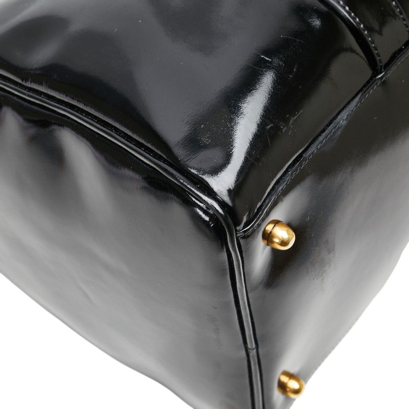 Chanel Coco Mark Patent Leather 2way Bag