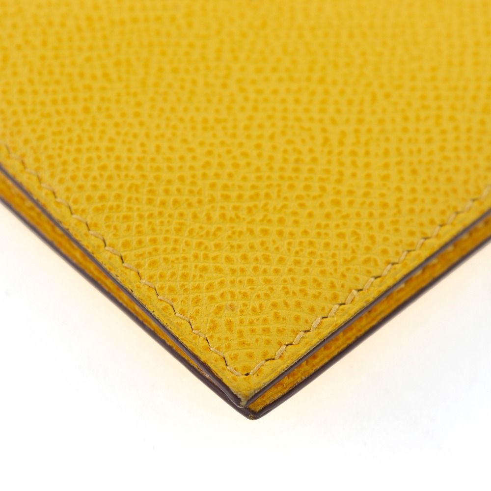 Hermes Epsom Bearn Long Wallet Yellow