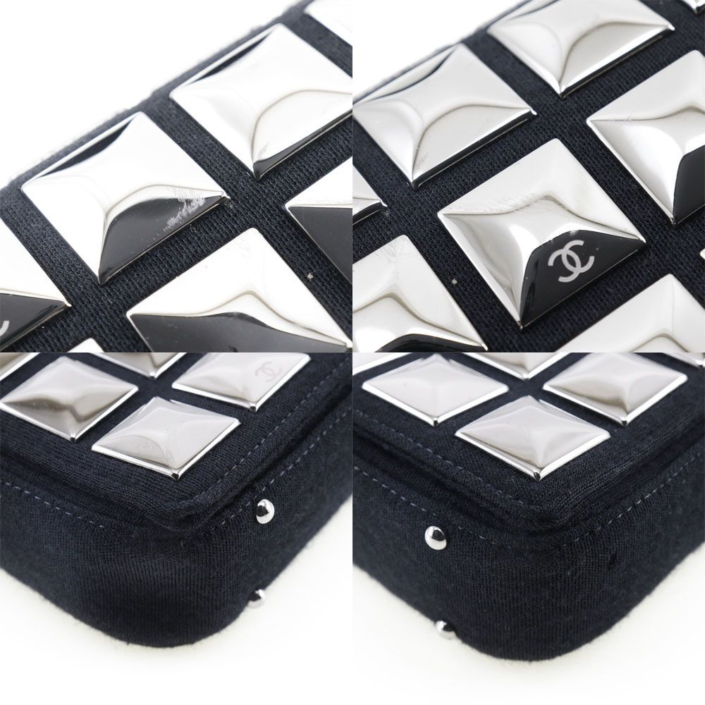 Chanel Choco Bar Ice Cube Cotton Shoulder Bag