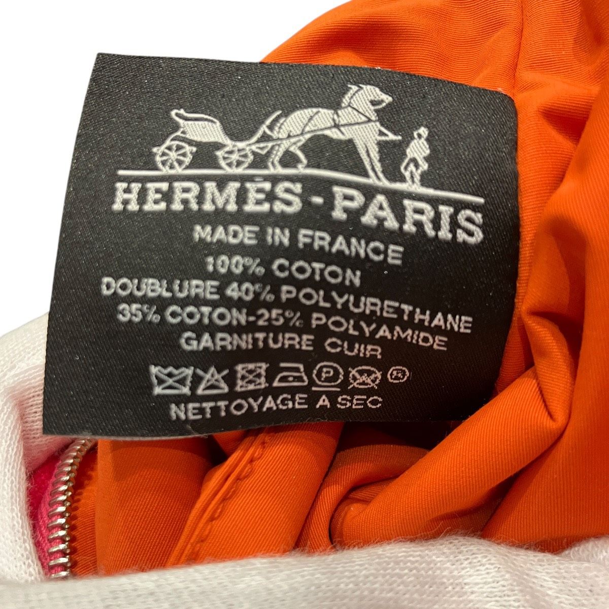 Hermes Bolide Mini Cotton Pouch