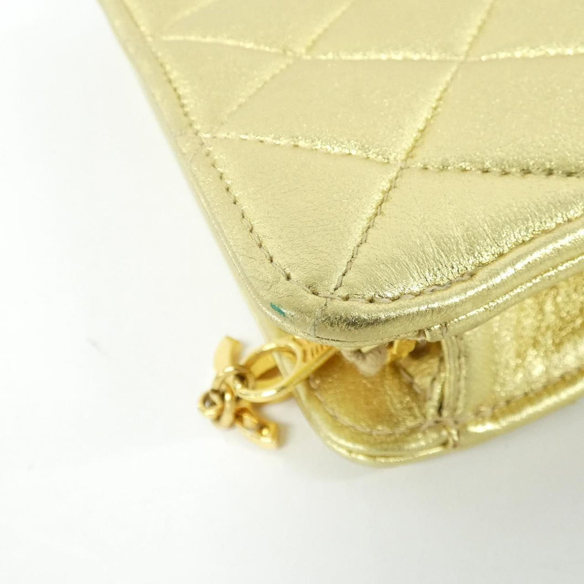 Chanel Metallic Lamb Shoulder Bag