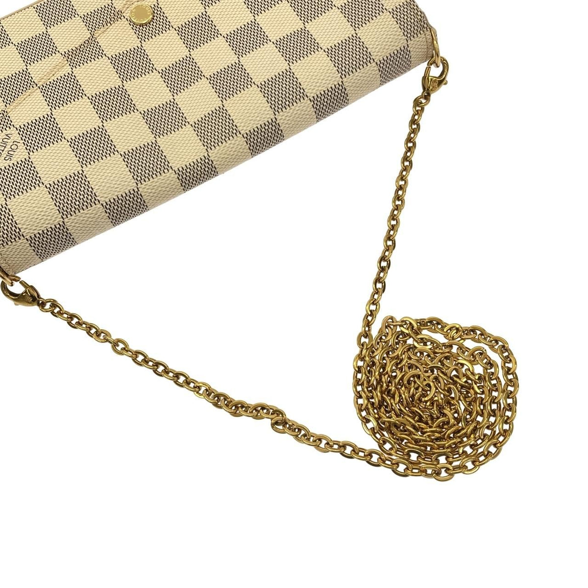 Louis Vuitton Pochette Felicie Damier Azur shoulder bag