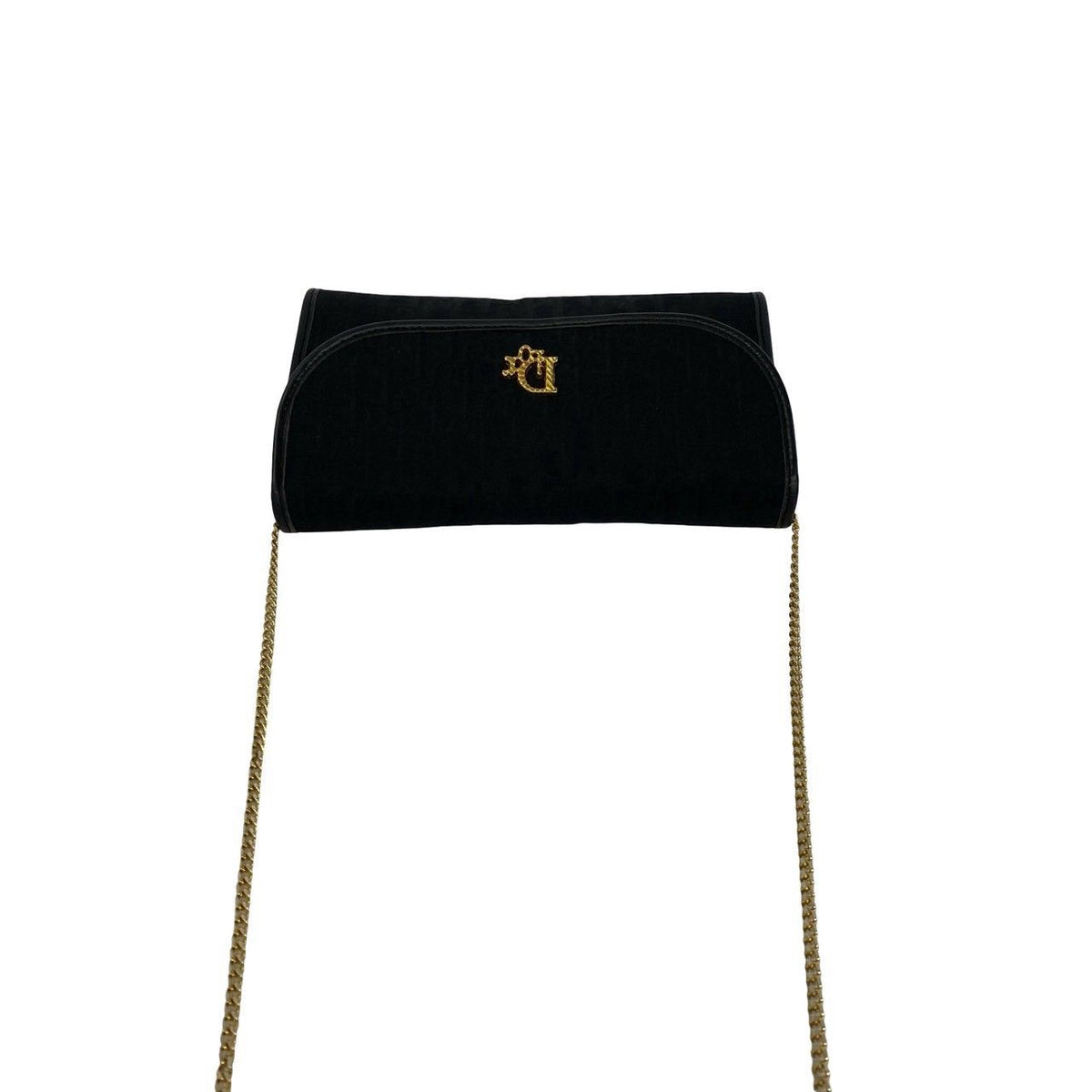 Christian Dior Trotter Canvas Leather Shoulder Bag